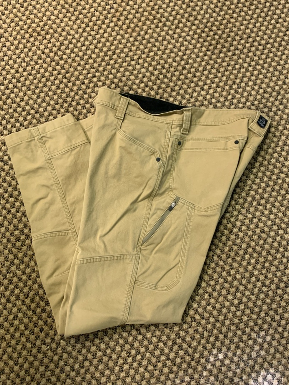Wrangler All Terrain Gear Men's Tan Utility Pants 36x30